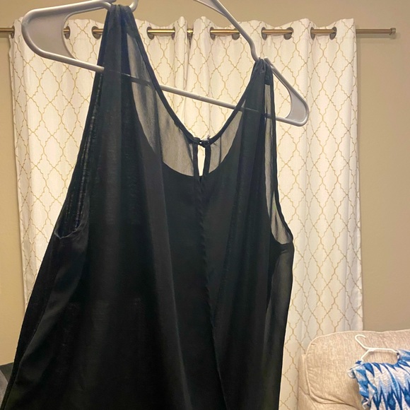 Black t shirt open back - Picture 2 of 6